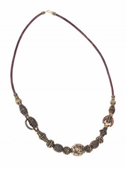 Beade Viking necklace - total view