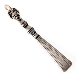 Viking tweezers - silver plated