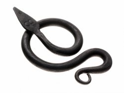 Forged Snake pendant