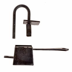 Viking padlock replica for a chest