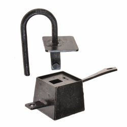 Padlock for a Viking chest - opened