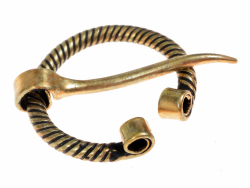 Wikinger-Wadenwickelfibel - Bronze