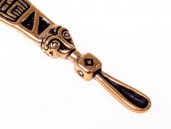 Viking ear spoon replica - detail