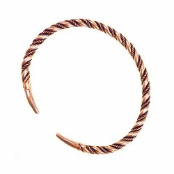 Slim Viking bracelet - bronze