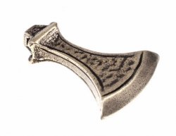 Viking Axe pendant - silver