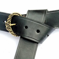 Historic Viking leather belt