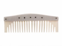 Viking bone comb - detail