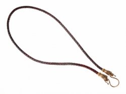 Viking leather chain - brown