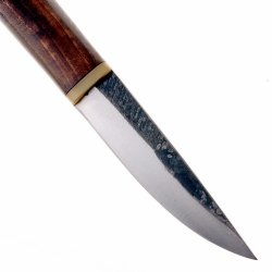 Simple Viking knife - blade detail