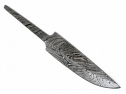 Damascus Viking knife blade 
