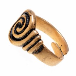 Angelschsischer Fingerring - Bronze