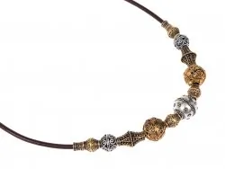 Viking necklace N0 2 - with 13 beads