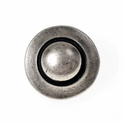 Medieval belt stud - silver color