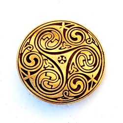 Triskele mount celtic - bronze