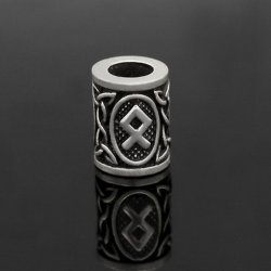 Rune beard bead Othala