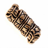 Wikinger-Haarperle - Bronze Viking beard beads