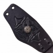 Celtic leather arm guard