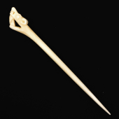 Viking dress pin made from bone