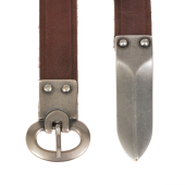 Alemannischer G�rtel - braun / silber