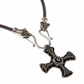 Necklace with cuthbert cross