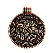 Anglo-Saxon pendant - bronze