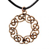 Amulet Celtic knot - bronze