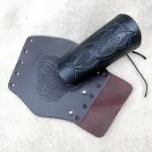 Armschtzer Leder geprgt