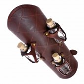 Potion bottle arm guard - brown