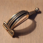 Roman-aucissa brooch replica - bronze