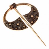 Bally Spellan Brooch - bronze