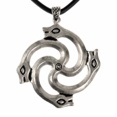 Baltisches Schlangen-Amulett - Silber