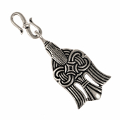 Wikinger-Kettenverteiler Rabe - Silber