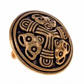 Viking disc brooch in Borre style