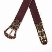 Viking belt from Birka - brown