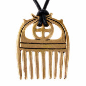Bronze Age comb pendant - bronze