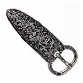 Celtic buckle from Lagore - silver
