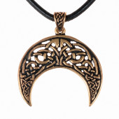 Keltischer Lunitsa-Anhnger - Bronze