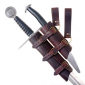 Larp Doppel-Schwertgehänge Larp Schwertgehänge kaufen