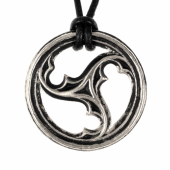 Tracery pendant - silver