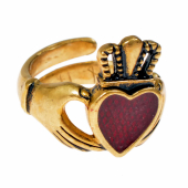 Claddagh-Ring - Bronze