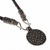 Cord with granulation disc pendant