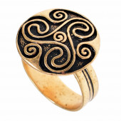 Ring Triskele - Bronze