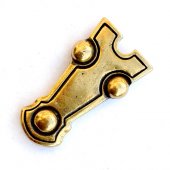 Buckle counter part - brass color