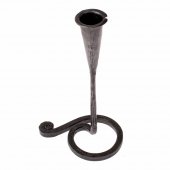 Hand forged candle holder