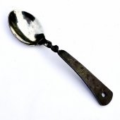 Midieval Iron Spoon - wide