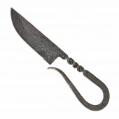 Hand forged medieval Knife