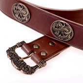 Gokstad Viking belt - brown
