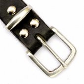 Cowhide leather belt
