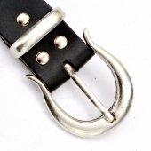 Classical leather belt