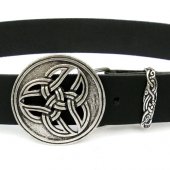 Celtic triade buckle belt